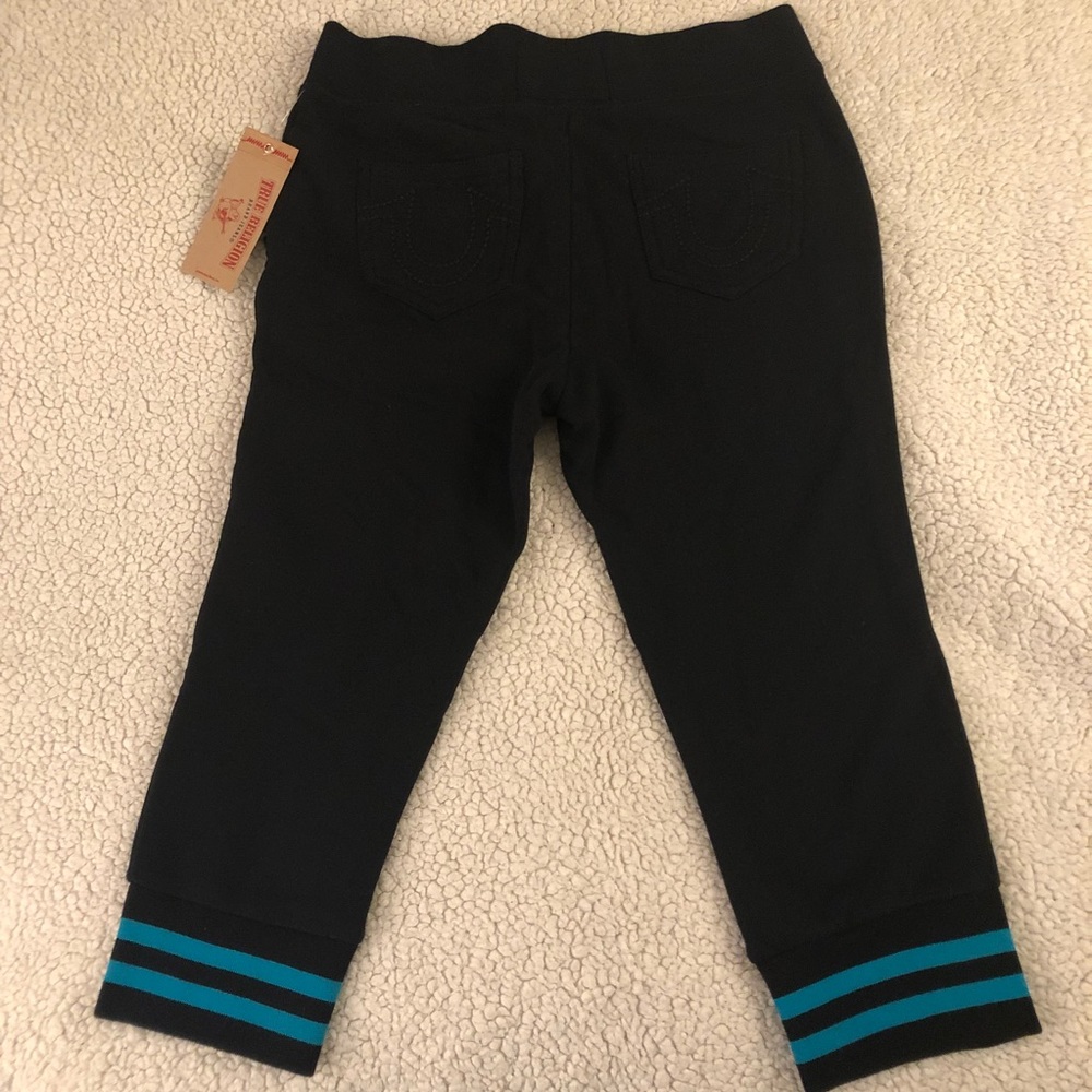 TRUE RELIGION Womens Lace Up Sweatsuit Black - Picture 8 of 8